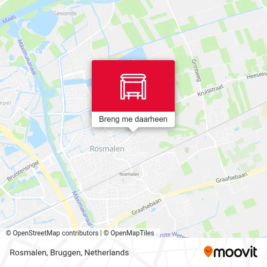 Rosmalen, Bruggen kaart