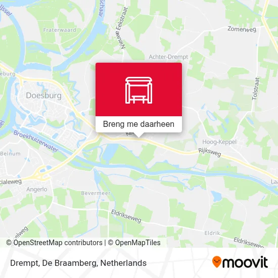 Drempt, De Braamberg kaart