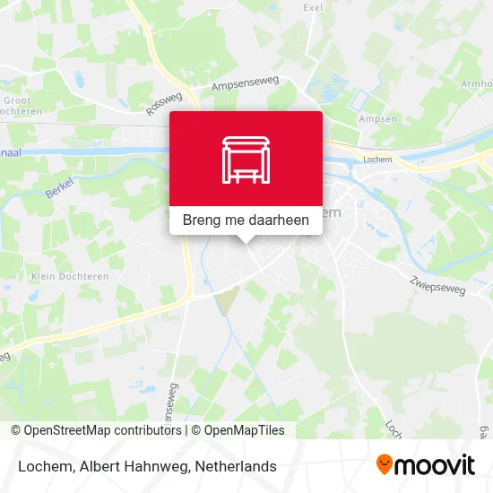 Lochem, Albert Hahnweg kaart
