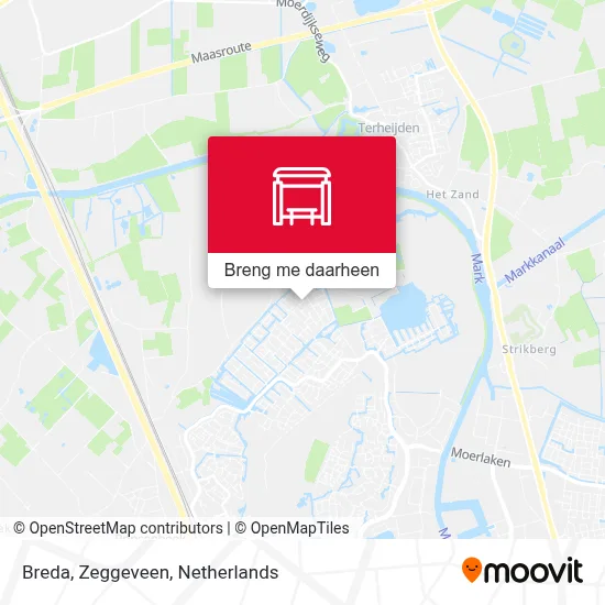 Breda, Zeggeveen kaart