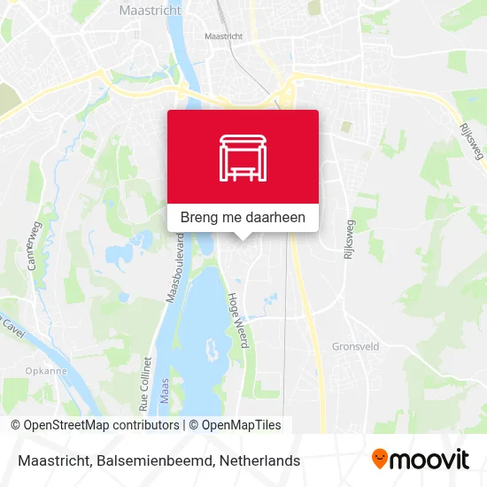 Maastricht, Balsemienbeemd kaart
