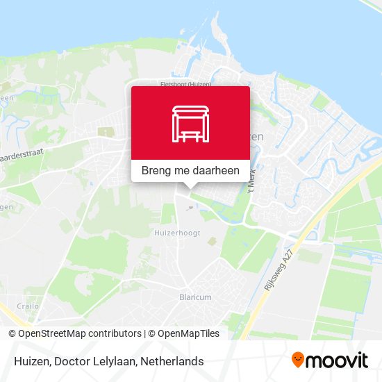 Huizen, Doctor Lelylaan kaart