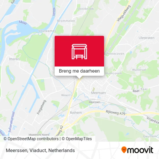 Meerssen, Viaduct kaart