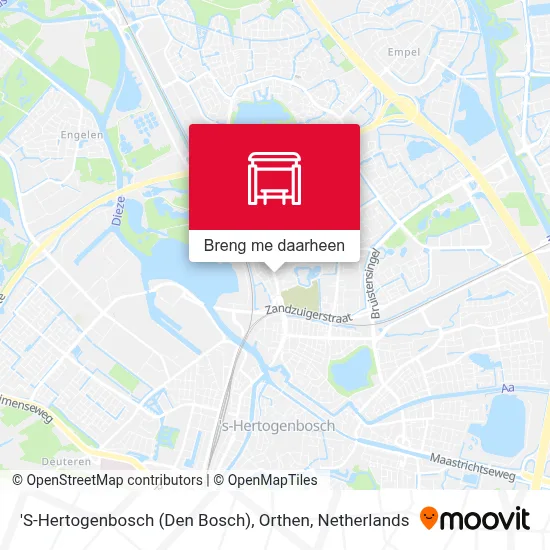 'S-Hertogenbosch (Den Bosch), Orthen kaart