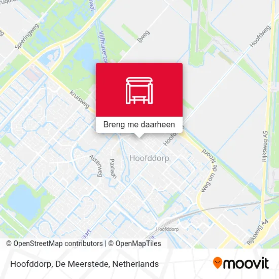 Hoofddorp, De Meerstede kaart