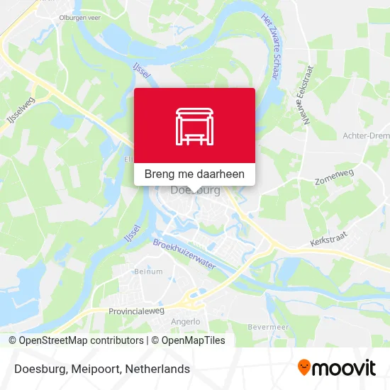 Doesburg, Meipoort kaart
