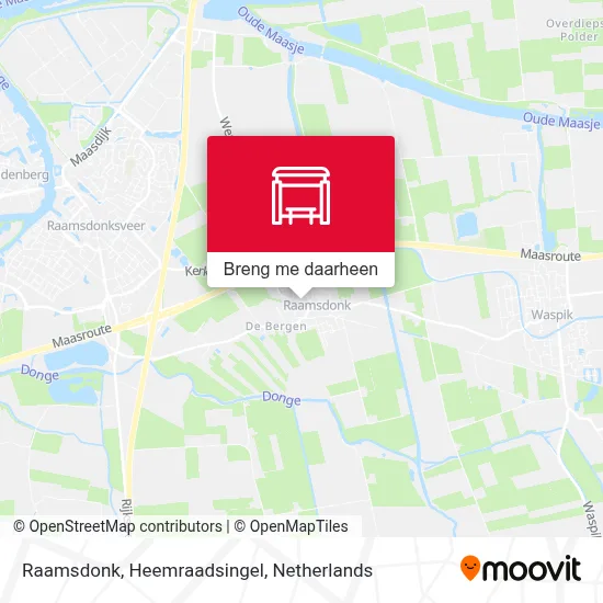 Raamsdonk, Heemraadsingel kaart