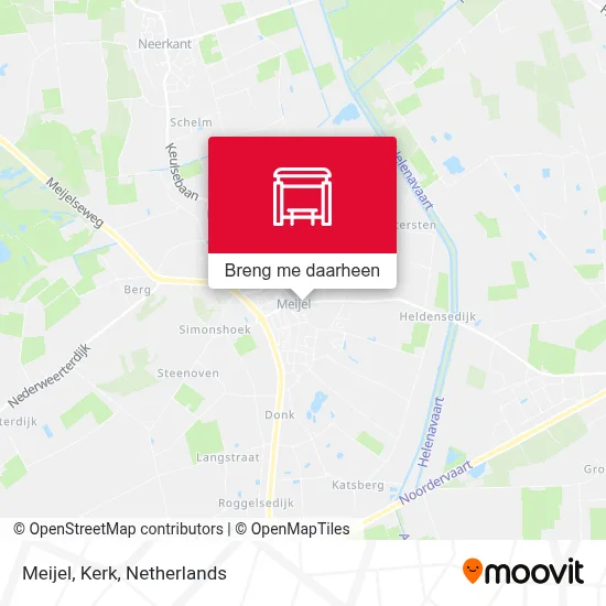 Meijel, Kerk kaart