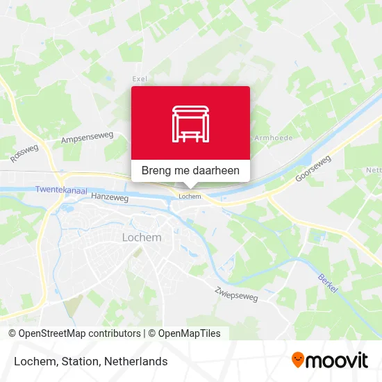Lochem, Station kaart