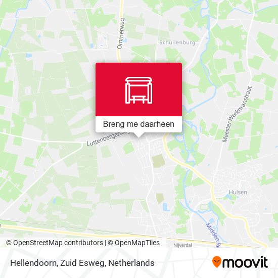 Hellendoorn, Zuid Esweg kaart