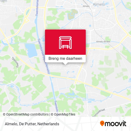 Almelo, De Putter kaart