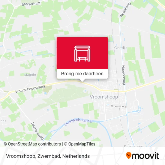 Vroomshoop, Zwembad kaart