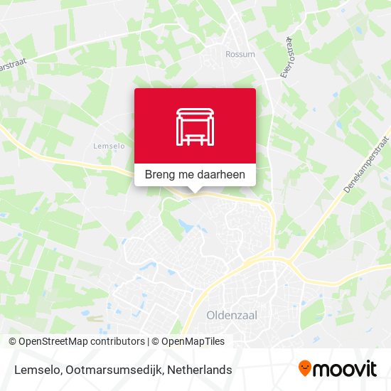 Lemselo, Ootmarsumsedijk kaart