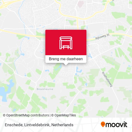 Enschede, Lintveldebrink kaart