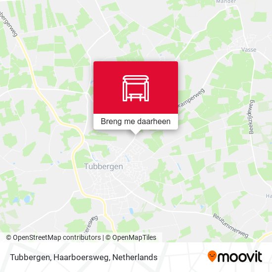 Tubbergen, Haarboersweg kaart
