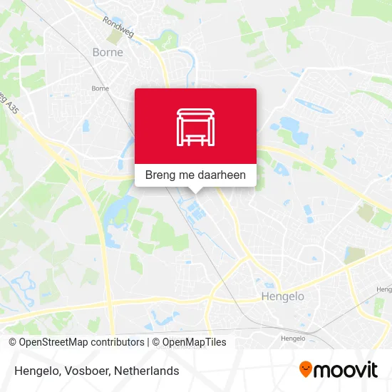 Hengelo, Vosboer kaart