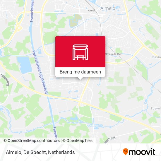 Almelo, De Specht kaart