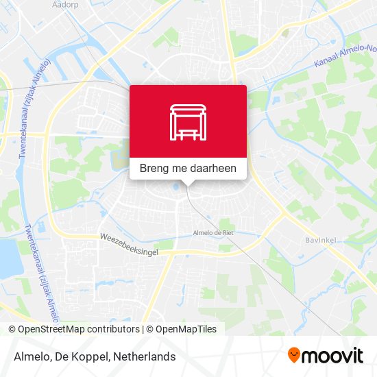 Almelo, De Koppel kaart