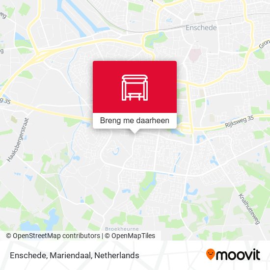 Enschede, Mariendaal kaart