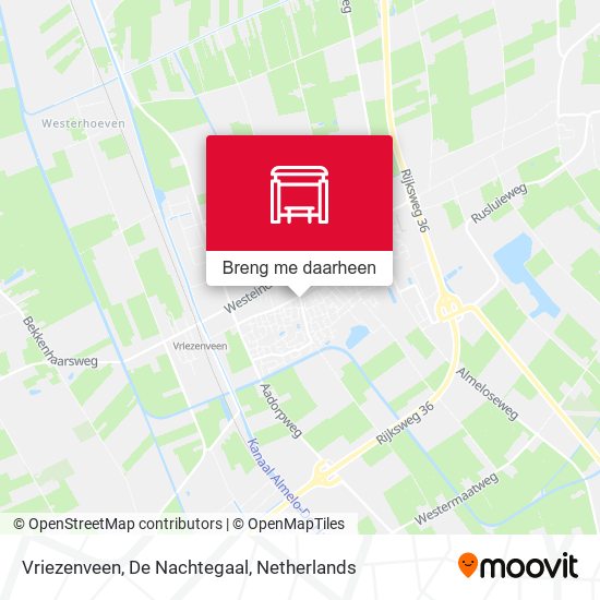 Vriezenveen, De Nachtegaal kaart