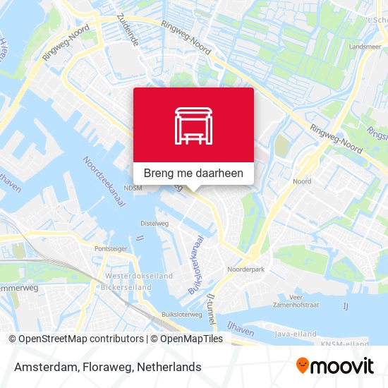 Amsterdam, Floraweg kaart