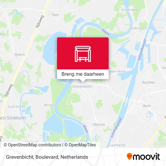 Grevenbicht, Boulevard kaart