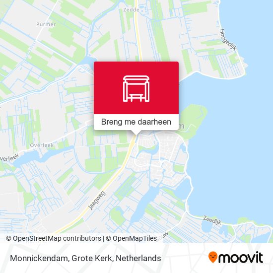 Monnickendam, Grote Kerk kaart