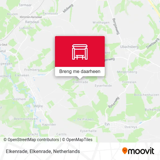 Elkenrade, Elkenrade kaart