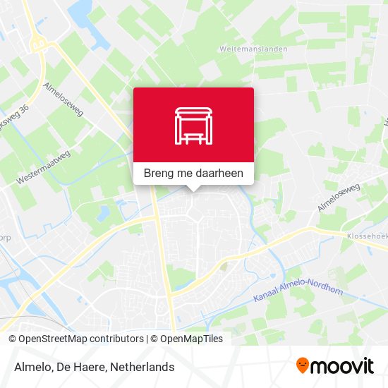 Almelo, De Haere kaart