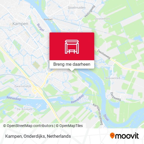 Kampen, Onderdijks kaart
