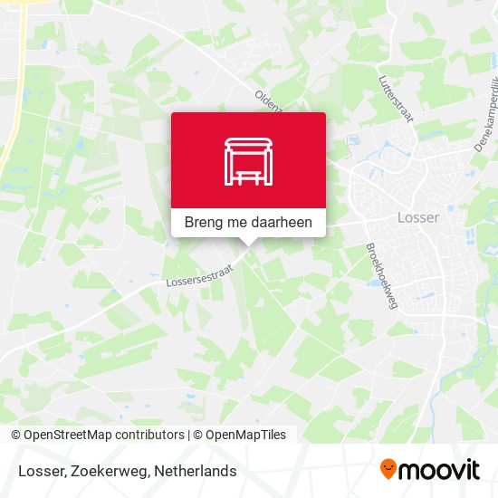 Losser, Zoekerweg kaart