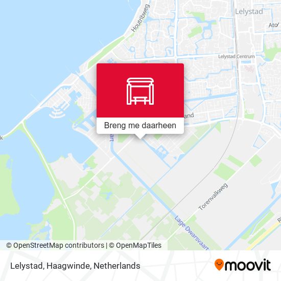 Lelystad, Haagwinde kaart