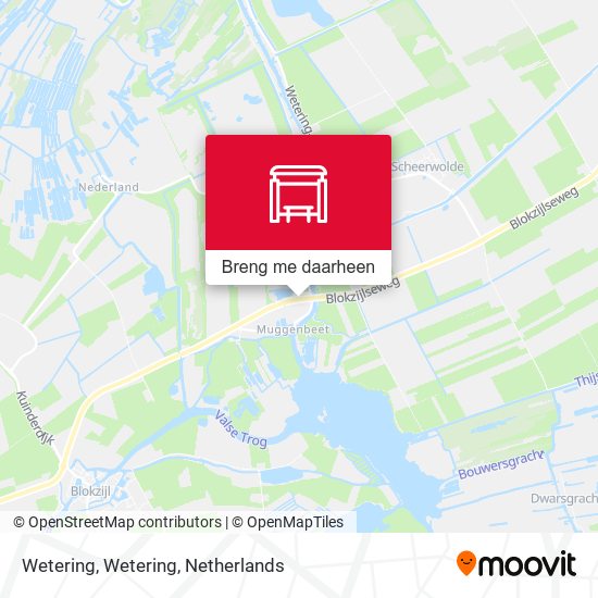 Wetering, Wetering kaart