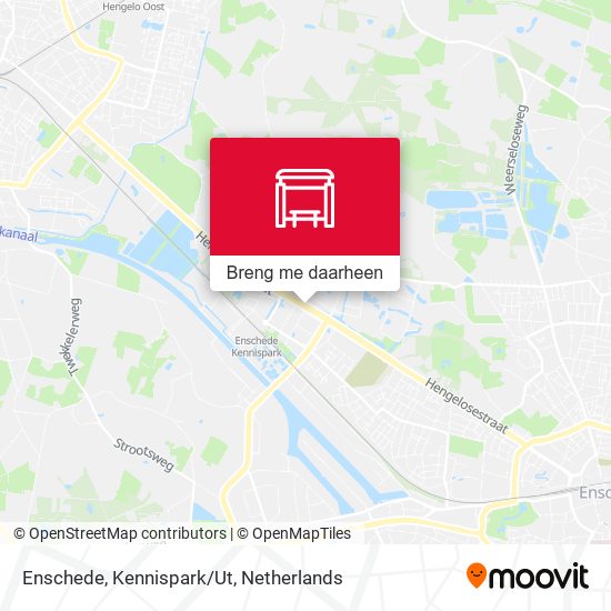 Enschede, Kennispark/Ut kaart