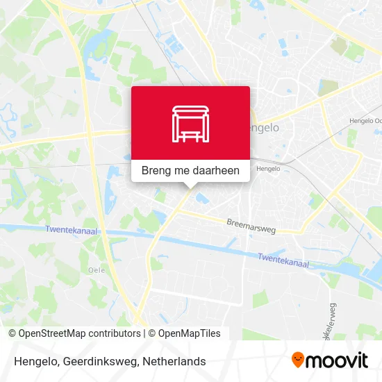Hengelo, Geerdinksweg kaart