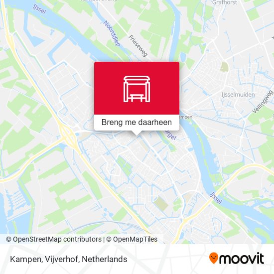 Kampen, Vijverhof kaart