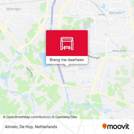 Almelo, De Hop kaart