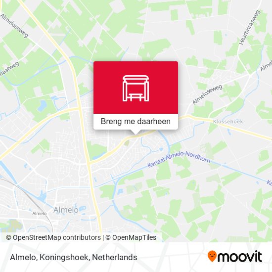 Almelo, Koningshoek kaart
