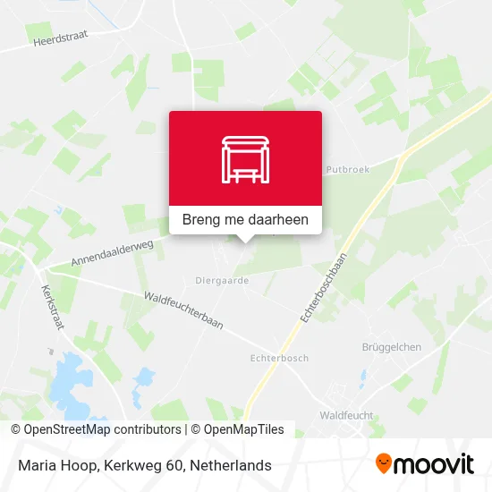 Maria Hoop, Kerkweg 60 kaart