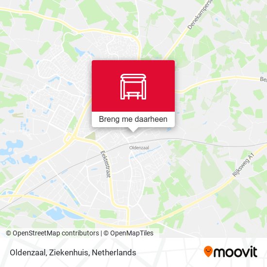 Oldenzaal, Ziekenhuis kaart