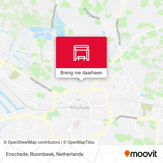 Enschede, Roombeek kaart