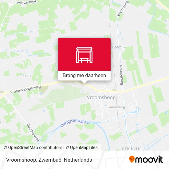 Vroomshoop, Zwembad kaart