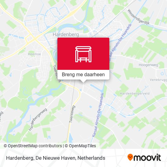 Hardenberg, De Nieuwe Haven kaart