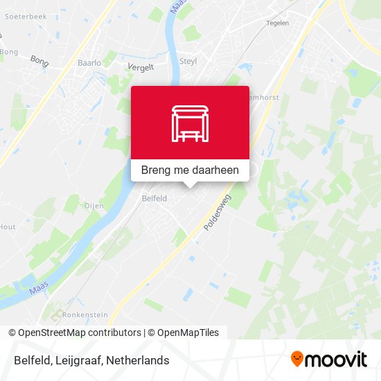 Belfeld, Leijgraaf kaart