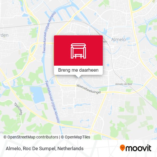 Almelo, Roc De Sumpel kaart