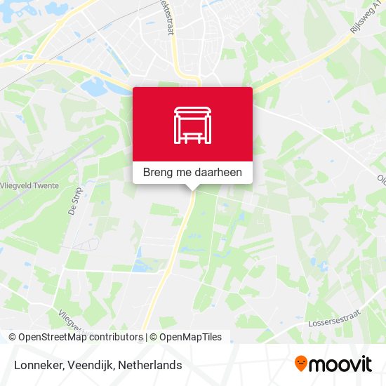 Lonneker, Veendijk kaart
