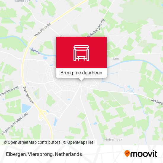 Eibergen, Viersprong kaart