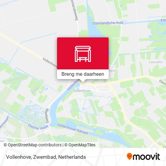 Vollenhove, Zwembad kaart