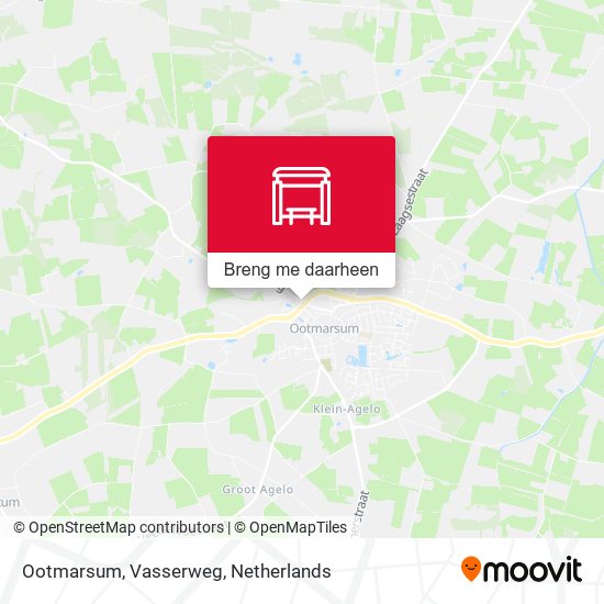 Ootmarsum, Vasserweg kaart