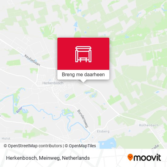Herkenbosch, Meinweg kaart